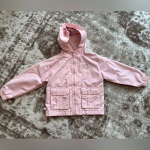 Outbrook Baby Pink Kids Raincoat/Utility Jacket Size 3T